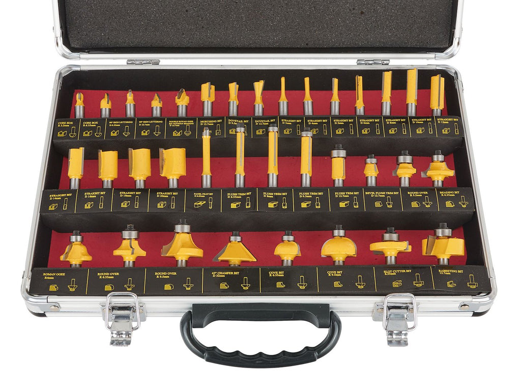 Router Bits, 35 pcs