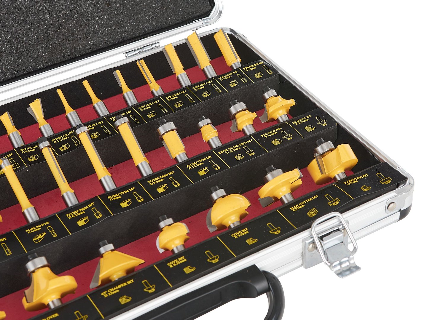 Router Bits, 35 pcs