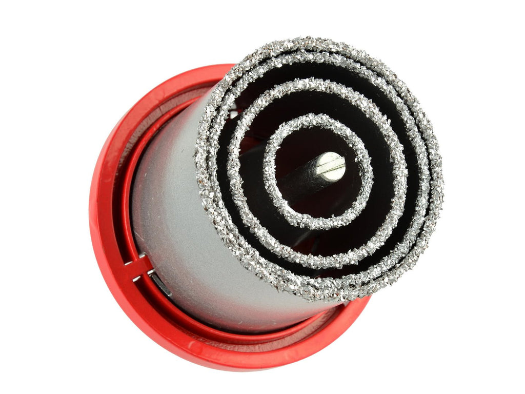 Tungsten Carbide Gritted Hole Saw Set, 4 pcs