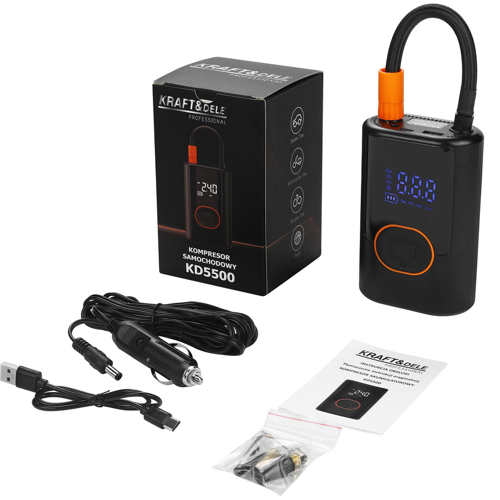 CORDLESS COMPRESSOR 5000mAh KD5500