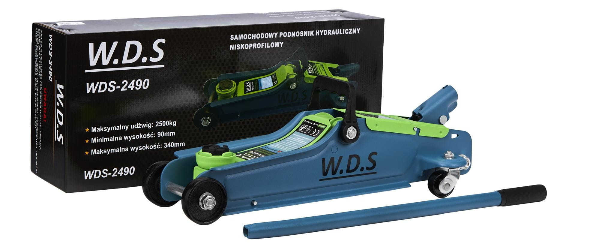 W.D.S madala profiiliga autotungraud 2,5 t WDS2490