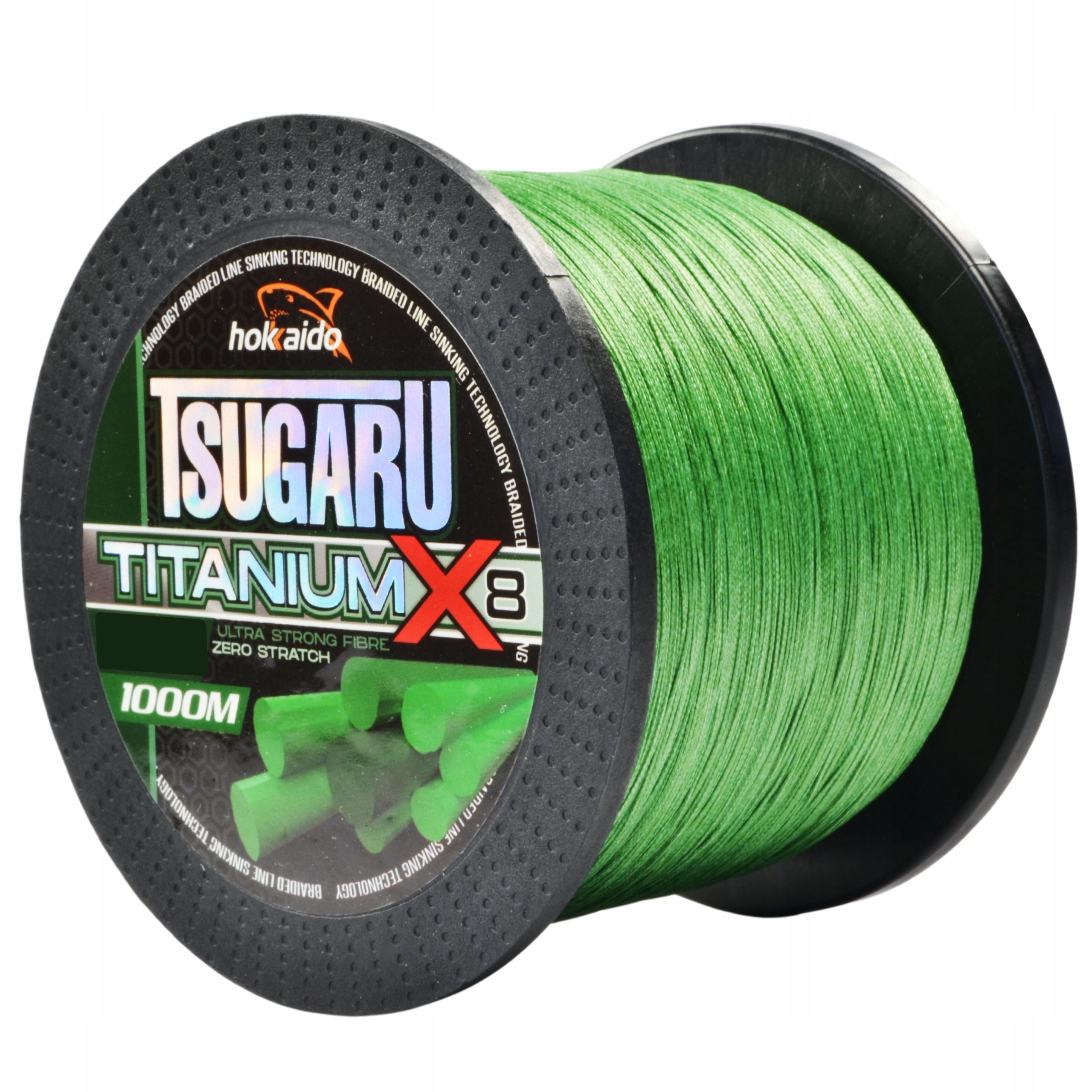 TITANUM X8 Hokkaido Braid 0.10mm 16.3kg 1000m