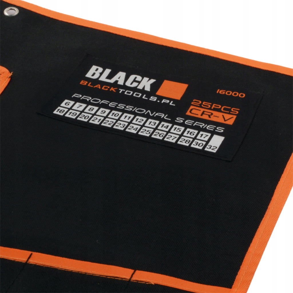 Cover Organizer for Flat Keys, Flat Eye, Flat Sheet Case 6-32mm Black