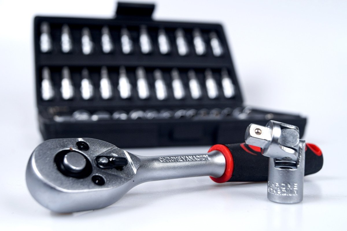 46-osaline 1/4" padruni- ja otsikute komplekt – Torx, PH, HEX, SL – 10101