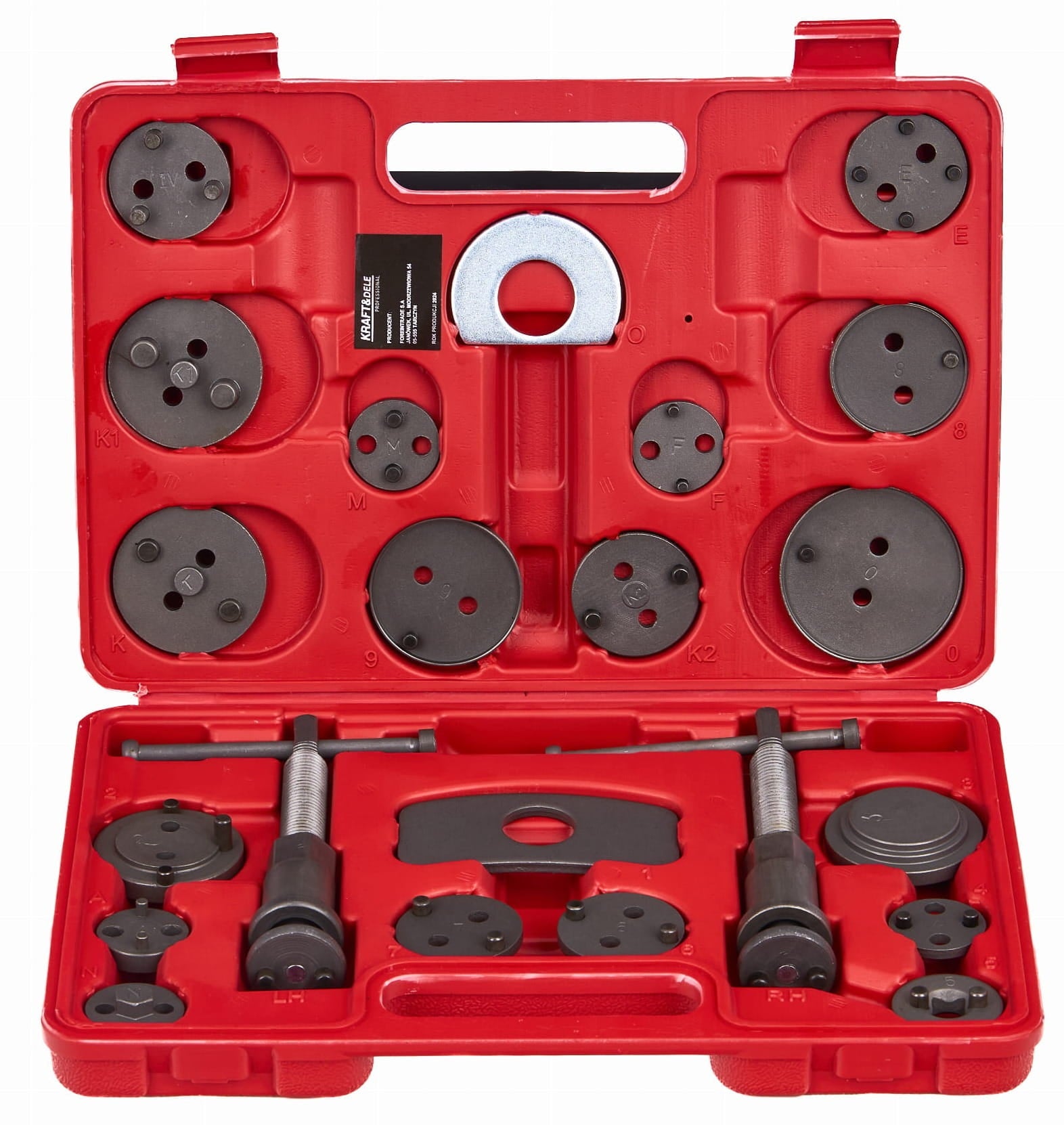 Pidurisilindri pressikomplekt 22 tk KD10784