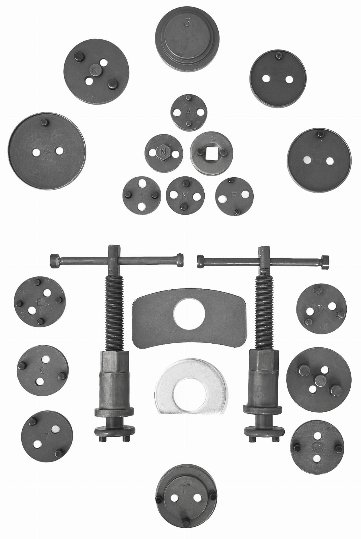 Pidurisilindri pressikomplekt 22 tk KD10784