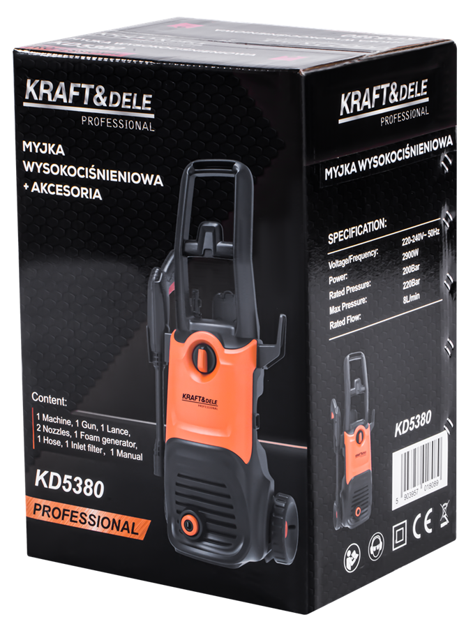 Pressure Washer 2900W 220 Bar KD5380