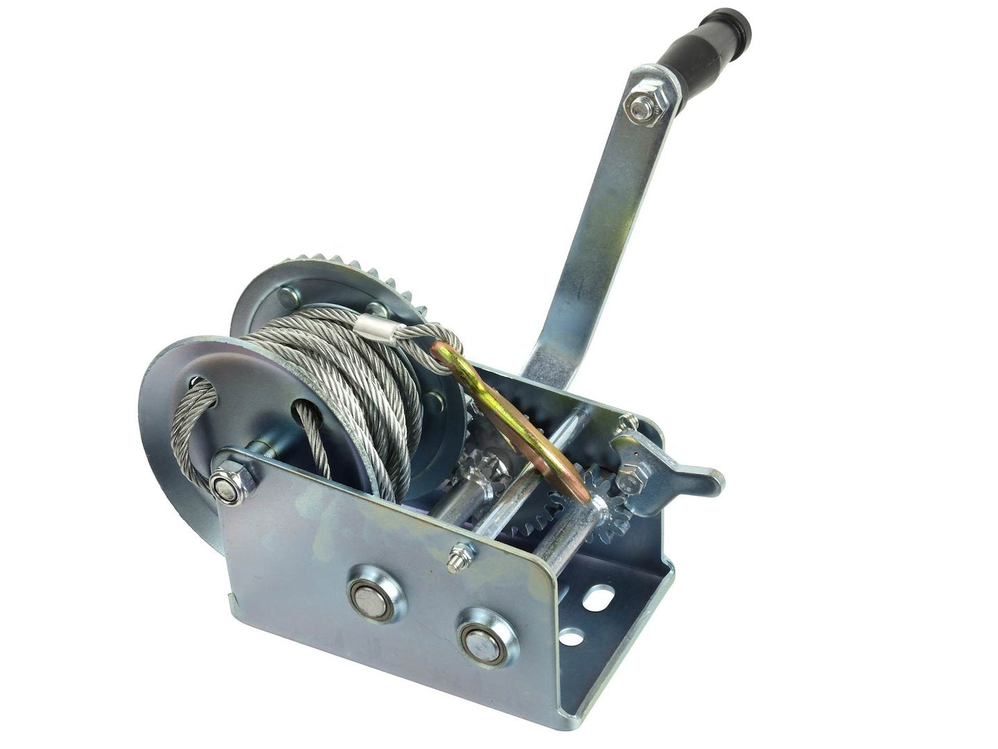 Hand Winch 2500 lb, 1134 kg, 10 m Wire Rope