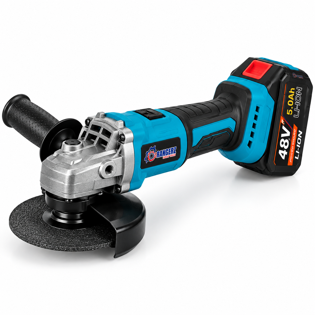 RANGERZ RS-5018B 4-in-1 juhtmeta tööriistakomplekt 48V 5.0Ah – harjavaba, 2 akut