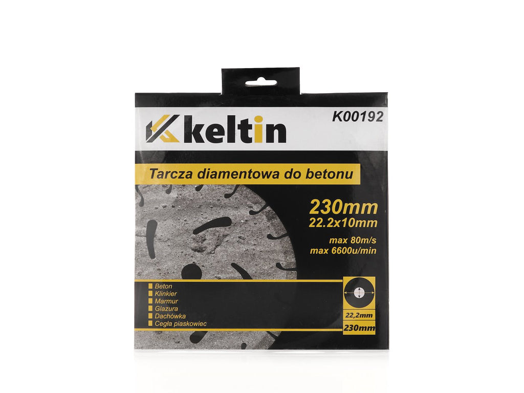 Segmented diamond blade 230x22.2x10 mm /black/