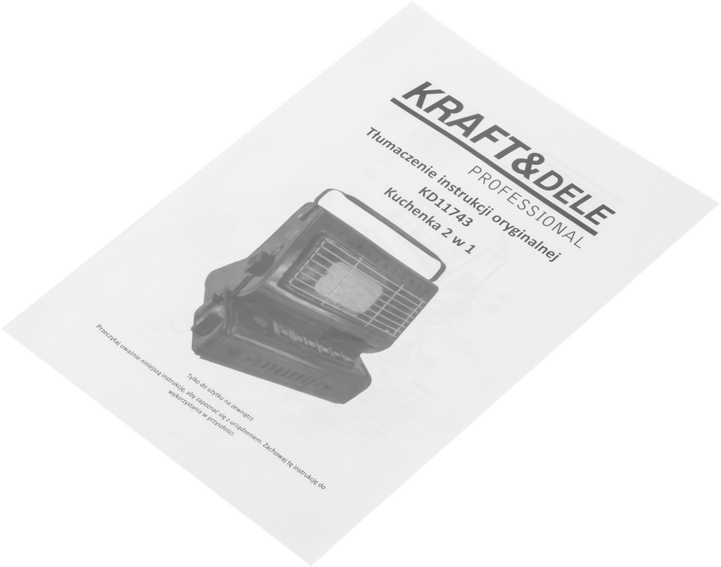 TOURIST STOVE 2IN1 - COOKER/HEATER KD11743