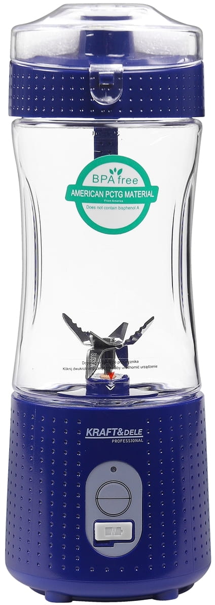 Cordless USB-C Blender 380ml / 2x3000mAh KD4171