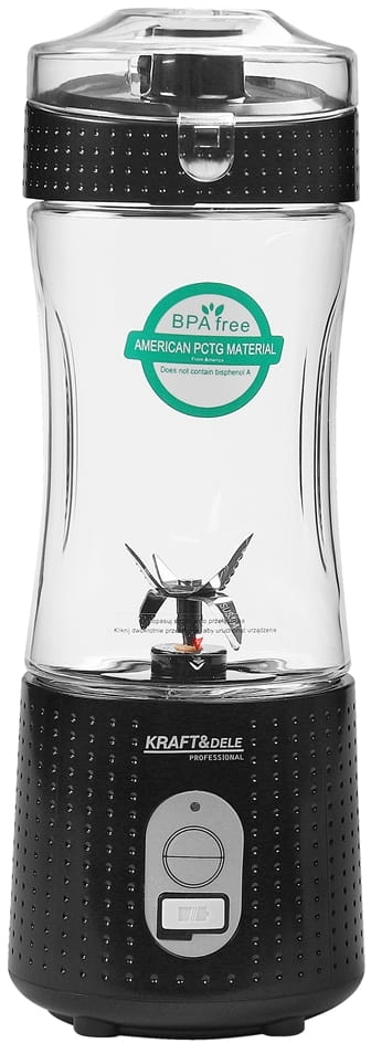 USB-C Cordless Blender 380ml / 2x3000mAh KD4170