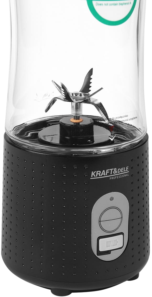 USB-C Cordless Blender 380ml / 2x3000mAh KD4170