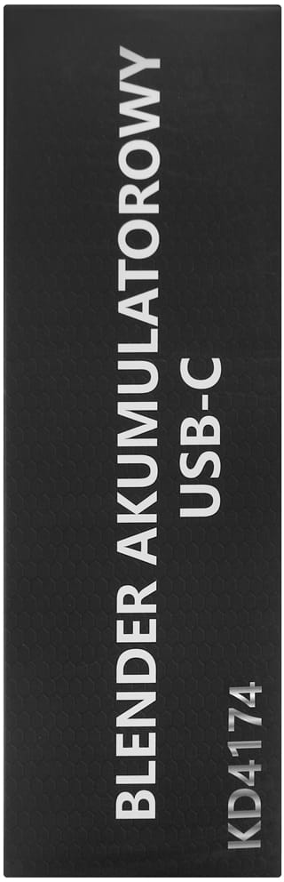 USB-C Cordless Blender 400ml / 2x3000mAh KD4174