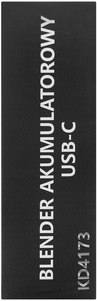 USB-C Cordless Blender 400ml / 2x3000mAh KD4173