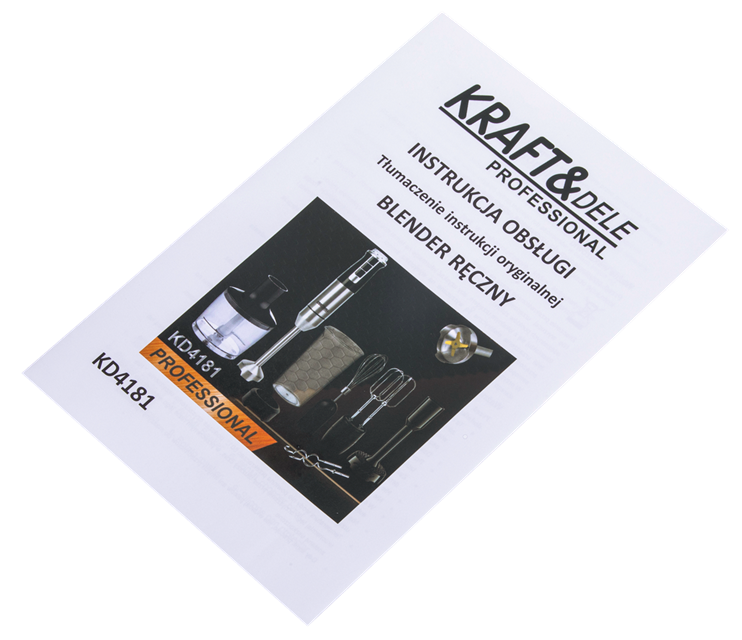 Blender 1500W + accessories KD4181