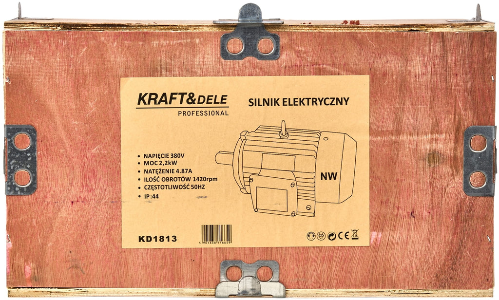 Electric motor 2.2KW 380V 1420 rpm KD1813