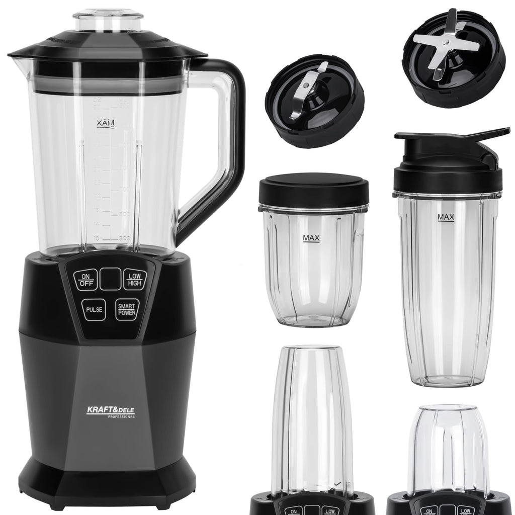 Blender purkidega 1500ml + 800ml + 400ml 1850W KD4149