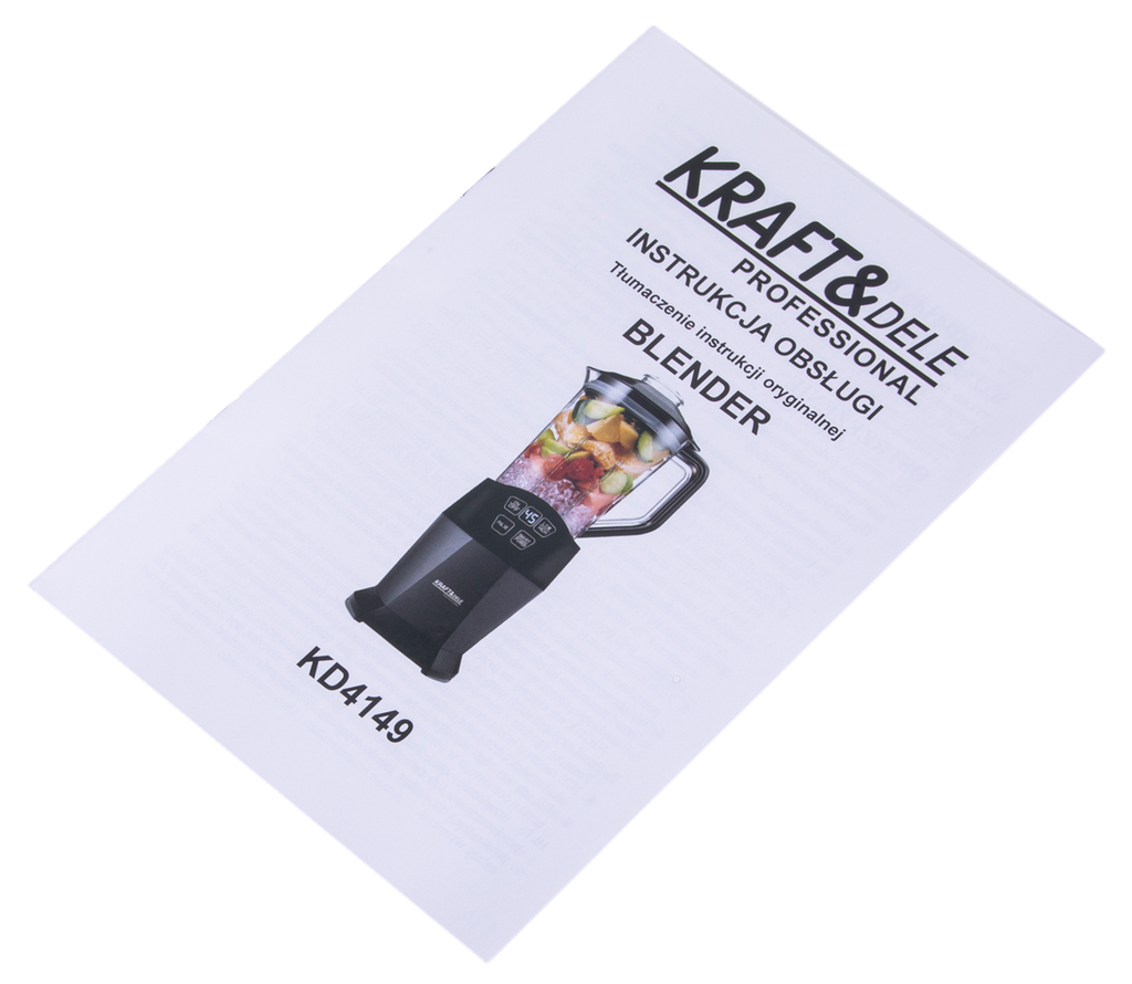 Blender purkidega 1500ml + 800ml + 400ml 1850W KD4149