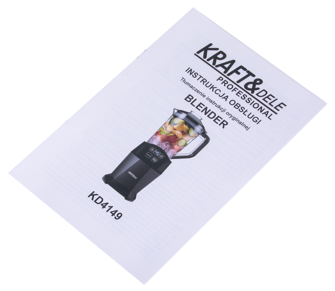 Blender purkidega 1500ml + 800ml + 400ml 1850W KD4149