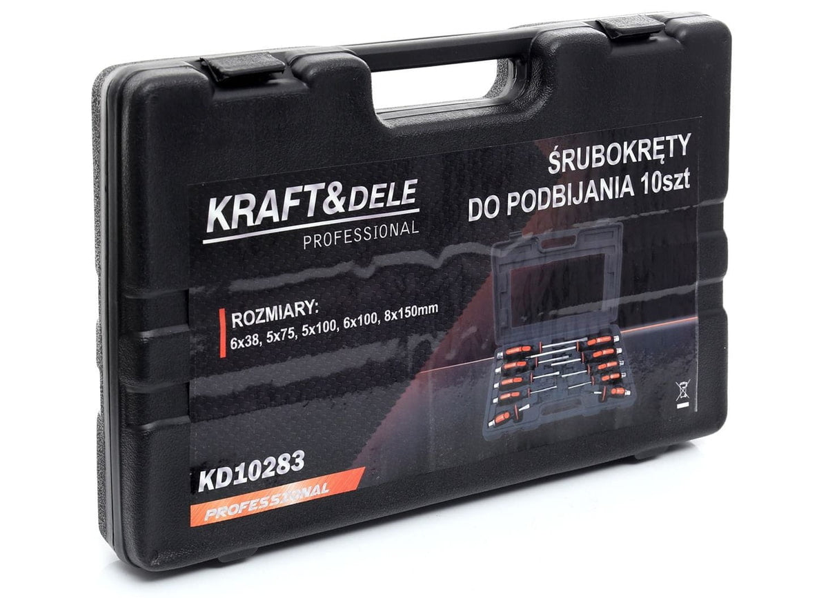 KRAFT&DELE löökkruvikeerajate komplekt 10 tk KD10283