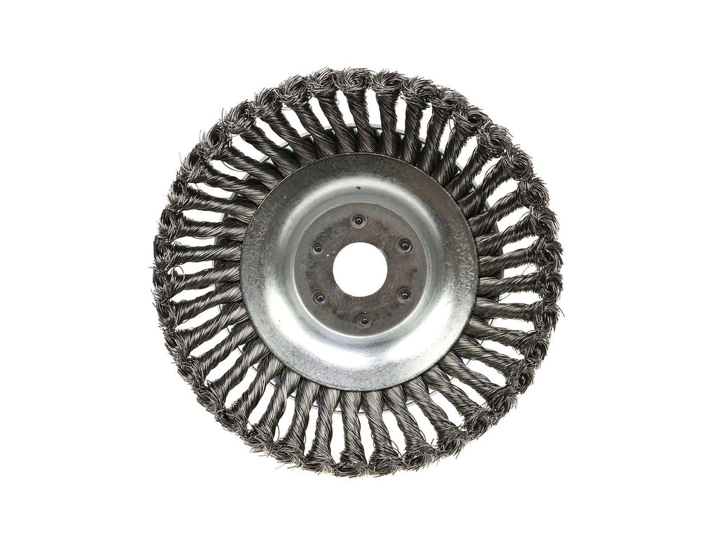 Round Steel Wire Brush Cutter Head 200 x 25.4 mm