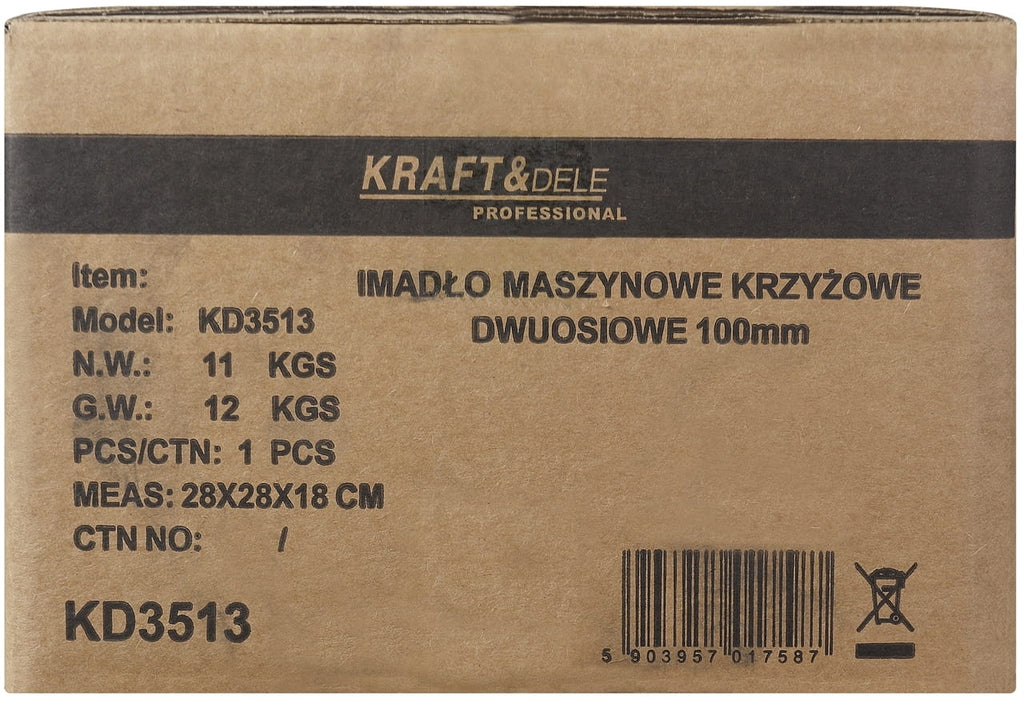 MASINA RISTKRUUSTANGID 100MM KD3513