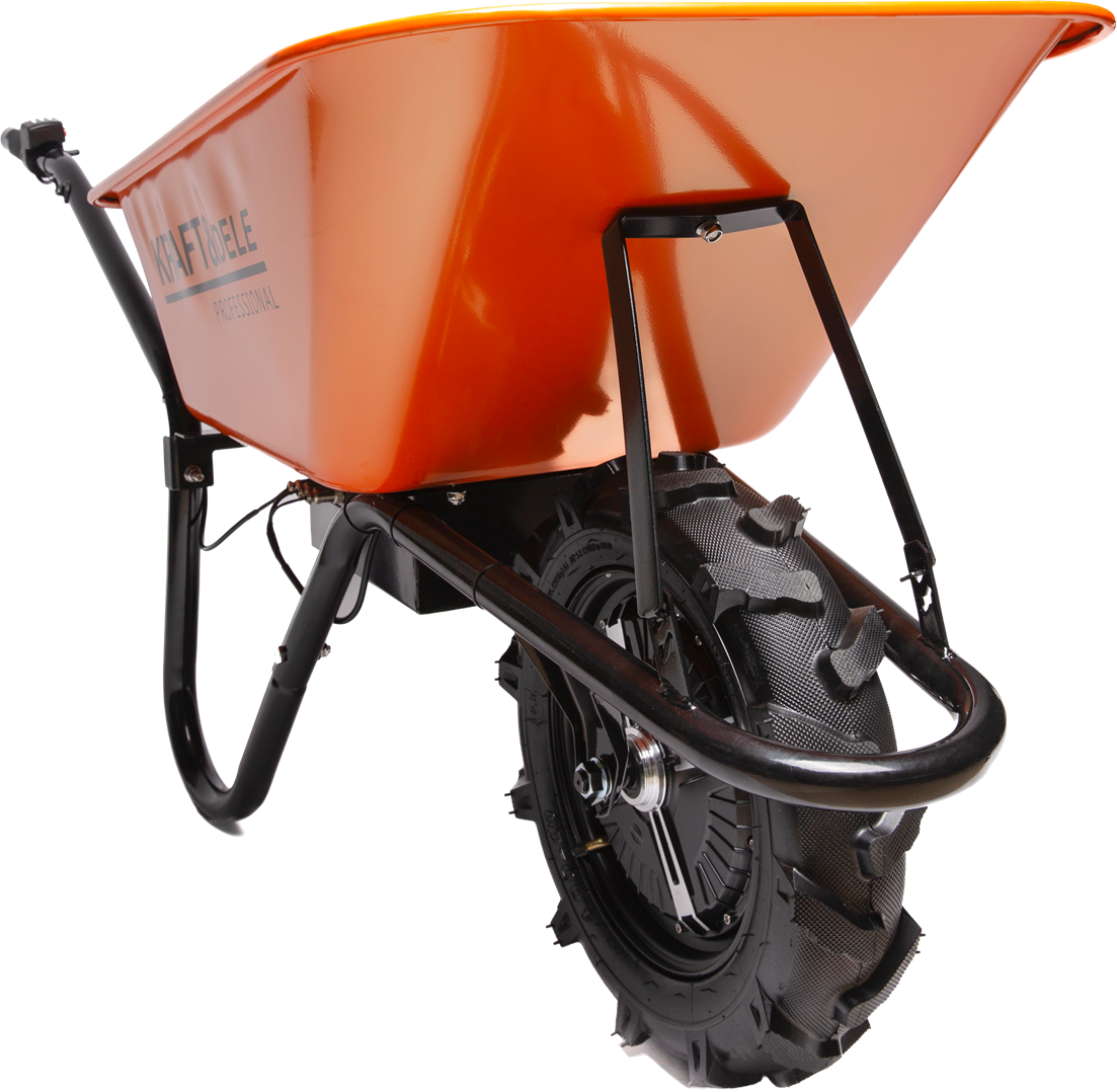 BATTERY WHEELBARROW 80L 150KG 24V KD3125