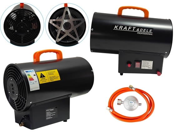 KRAFT&DELE gaasisoojendi 25 kW KD11704