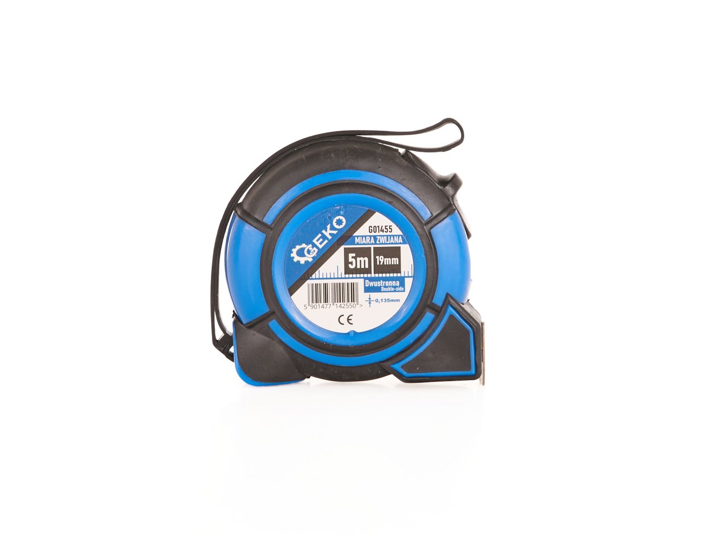 Measuring Tape Double-Sided 5 m x 19 mm GEKO