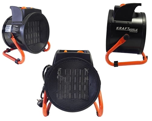 Electric fan heater 3.5kW 230V KD11728