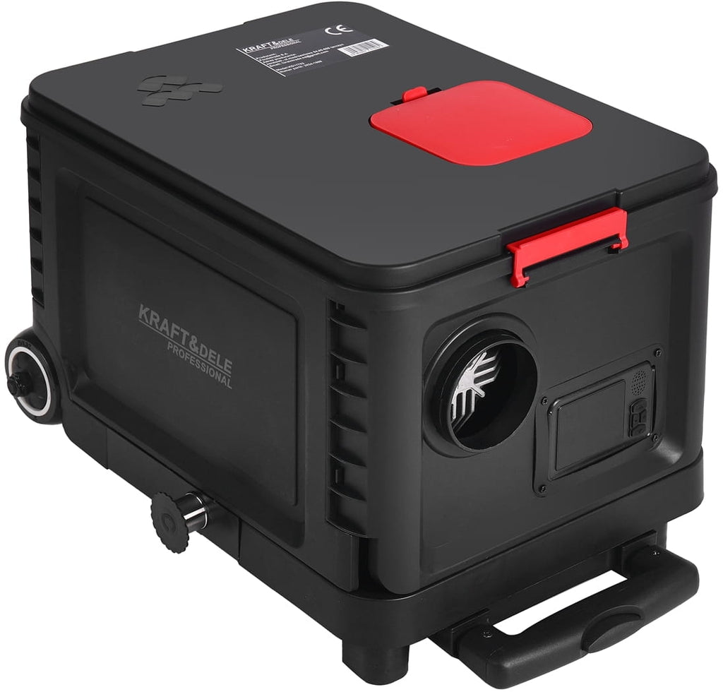 MOBILE HEATER STANDBY HEATING OIL LCD 9kW REMOTE CONTROL 12/24/230V KD11783