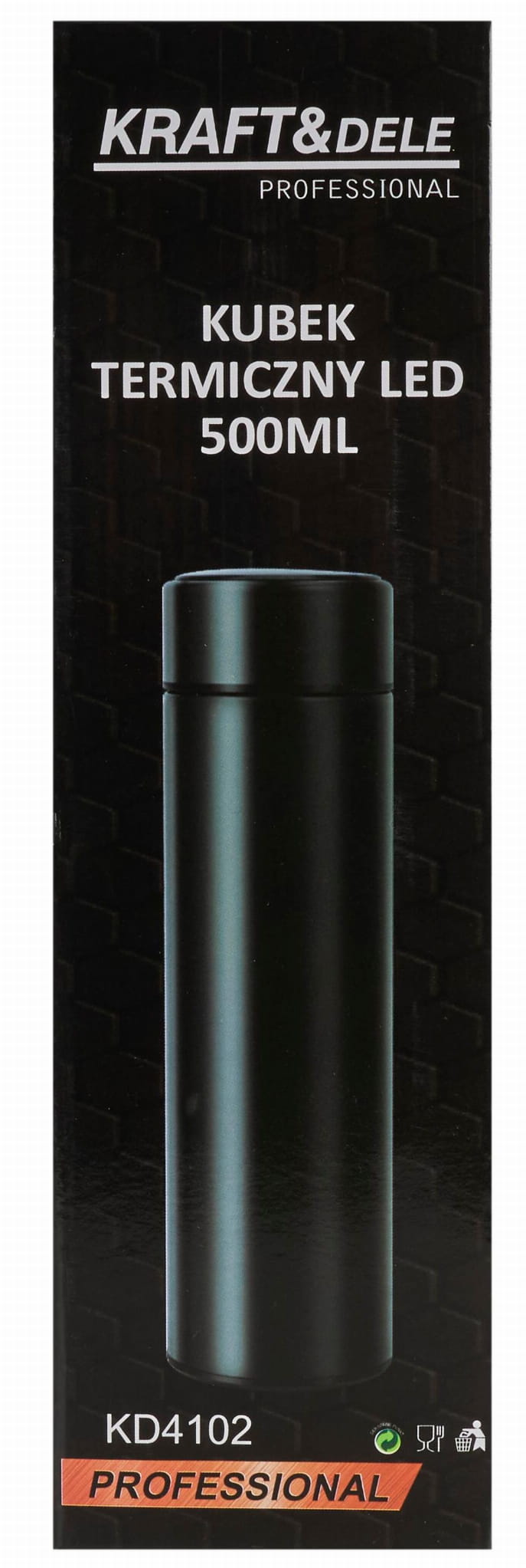 500ml termostass puutetundliku LED-iga KD4102