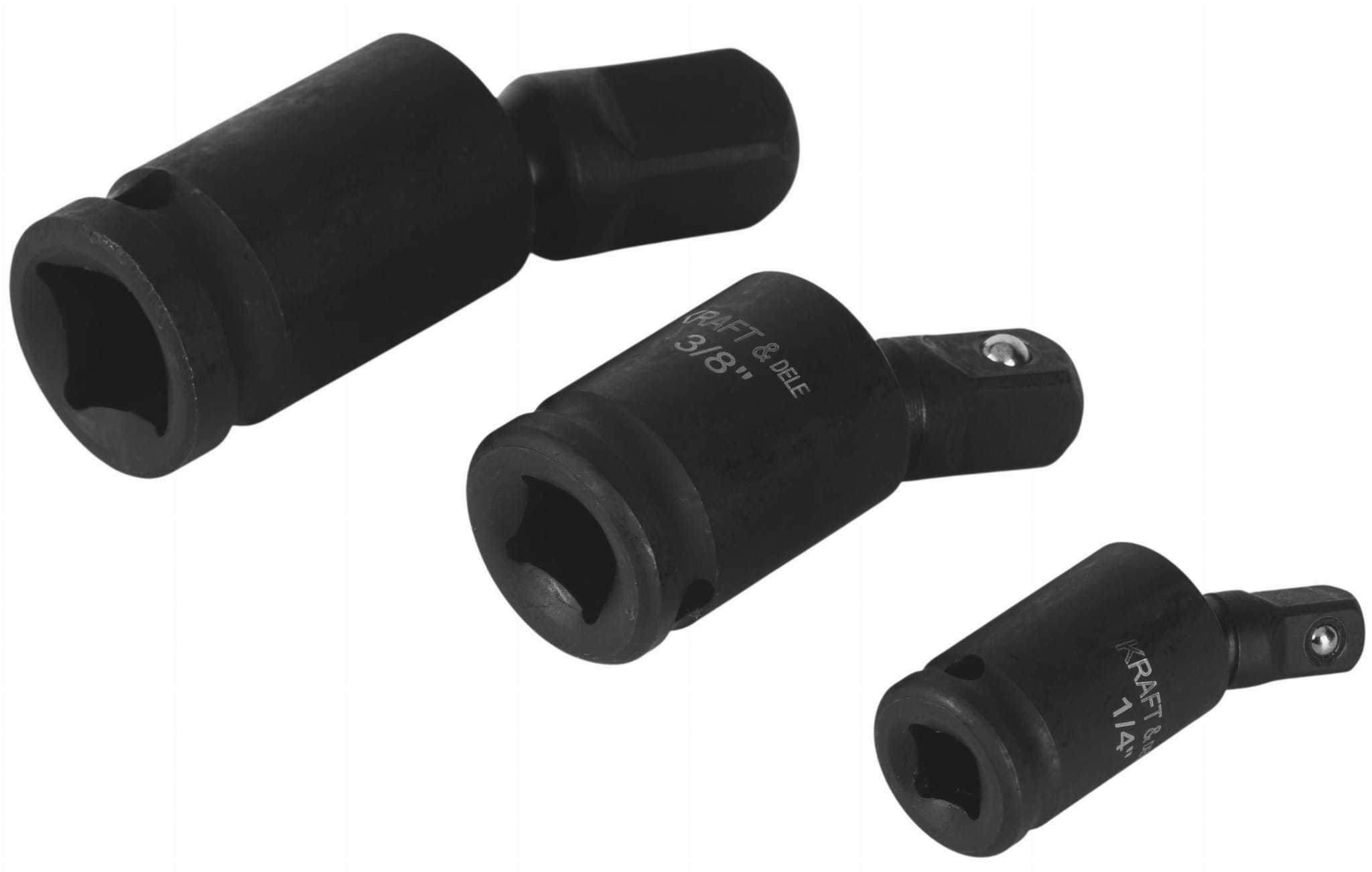 Impact universal joints set 1/2" 1/4" 3/8" KD10530