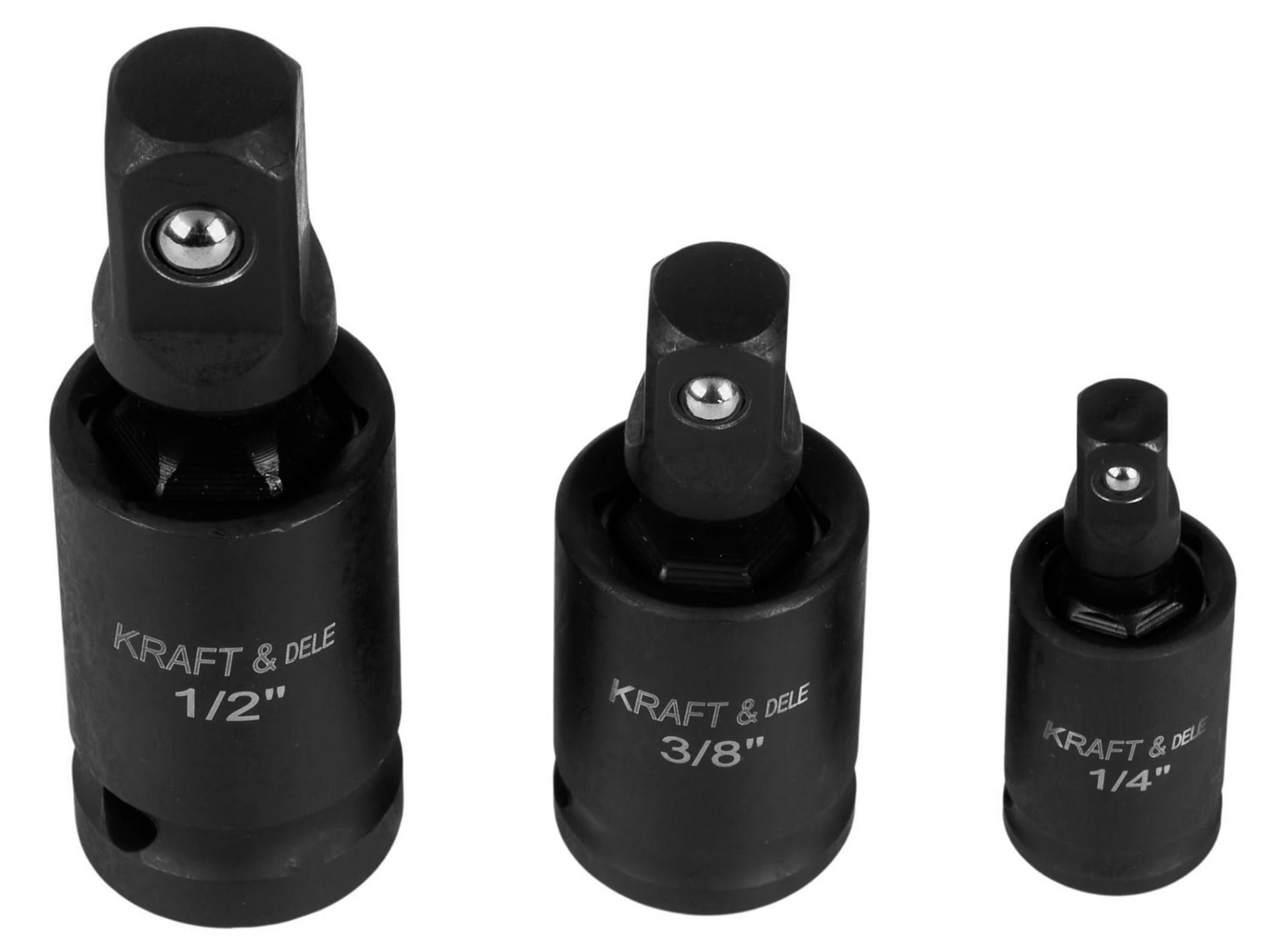 Impact universal joints set 1/2" 1/4" 3/8" KD10530