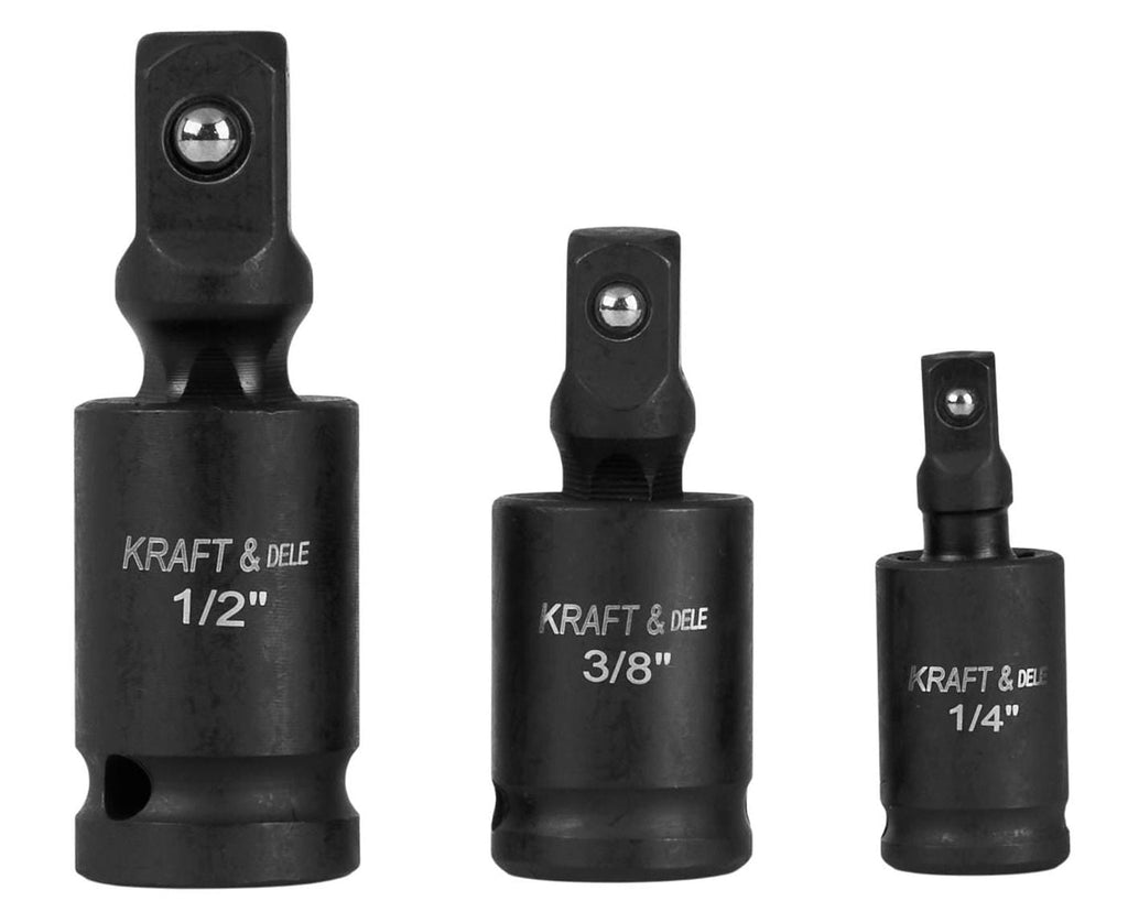 Impact universal joints set 1/2" 1/4" 3/8" KD10530