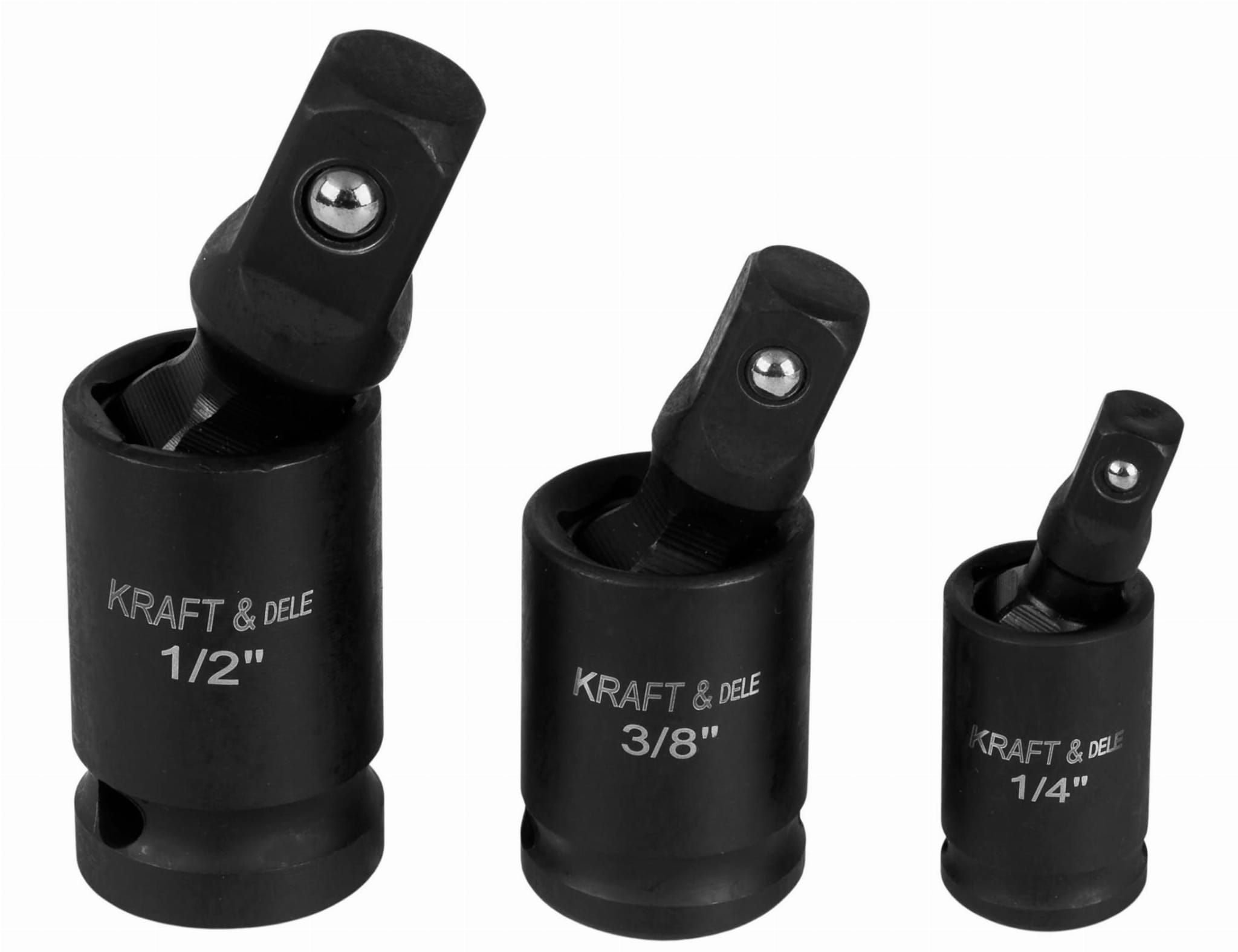 Impact universal joints set 1/2" 1/4" 3/8" KD10530