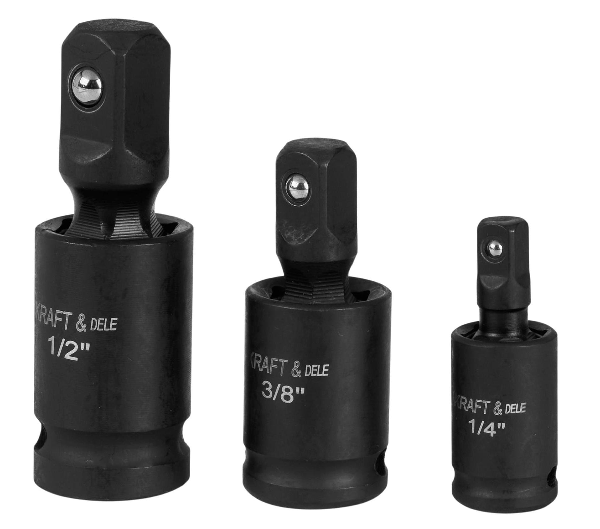 Impact universal joints set 1/2" 1/4" 3/8" KD10530