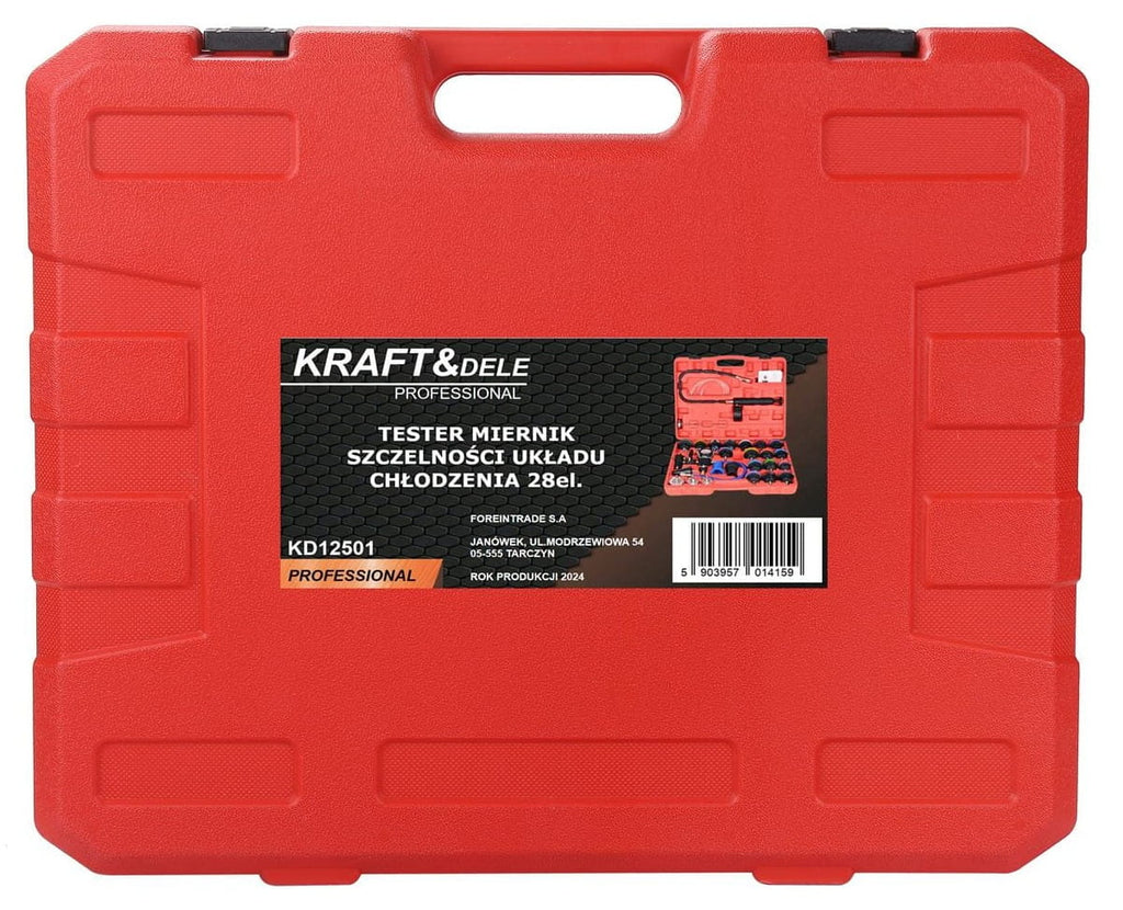 TESTER COOLING SYSTEM LEAKAGE METER 28pcs. KD12501