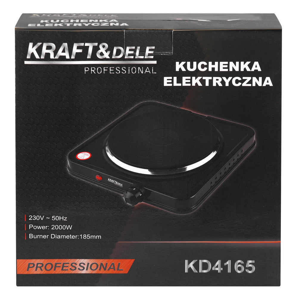Electric stove 2000W 185mm KD4165