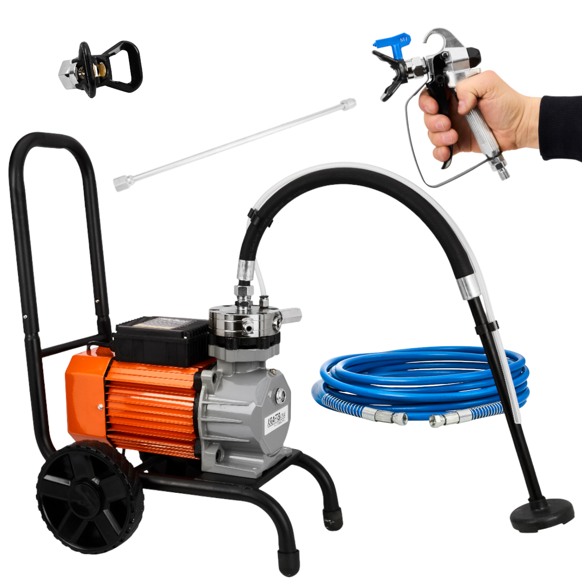 Värvimisseade 3500W 15l/min KD2123