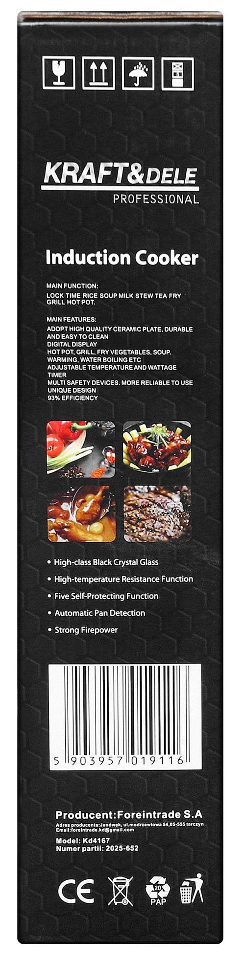 INDUCTION COOKER 2000W KD4167