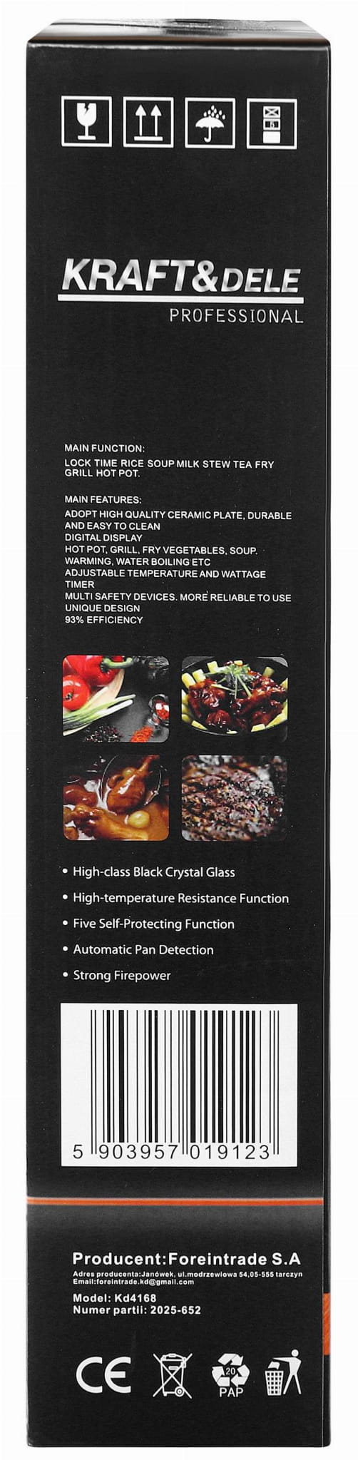 INDUCTION COOKER 2000W KD4168