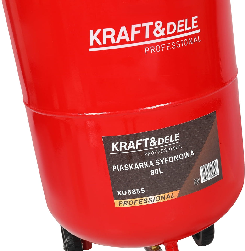 KRAFT&DELE sifoonliivaprits 80 l koos tarvikutega KD5855