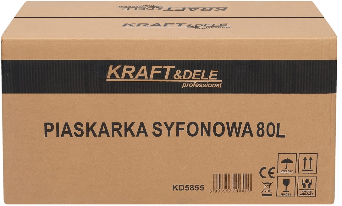 KRAFT&DELE sifoonliivaprits 80 l koos tarvikutega KD5855