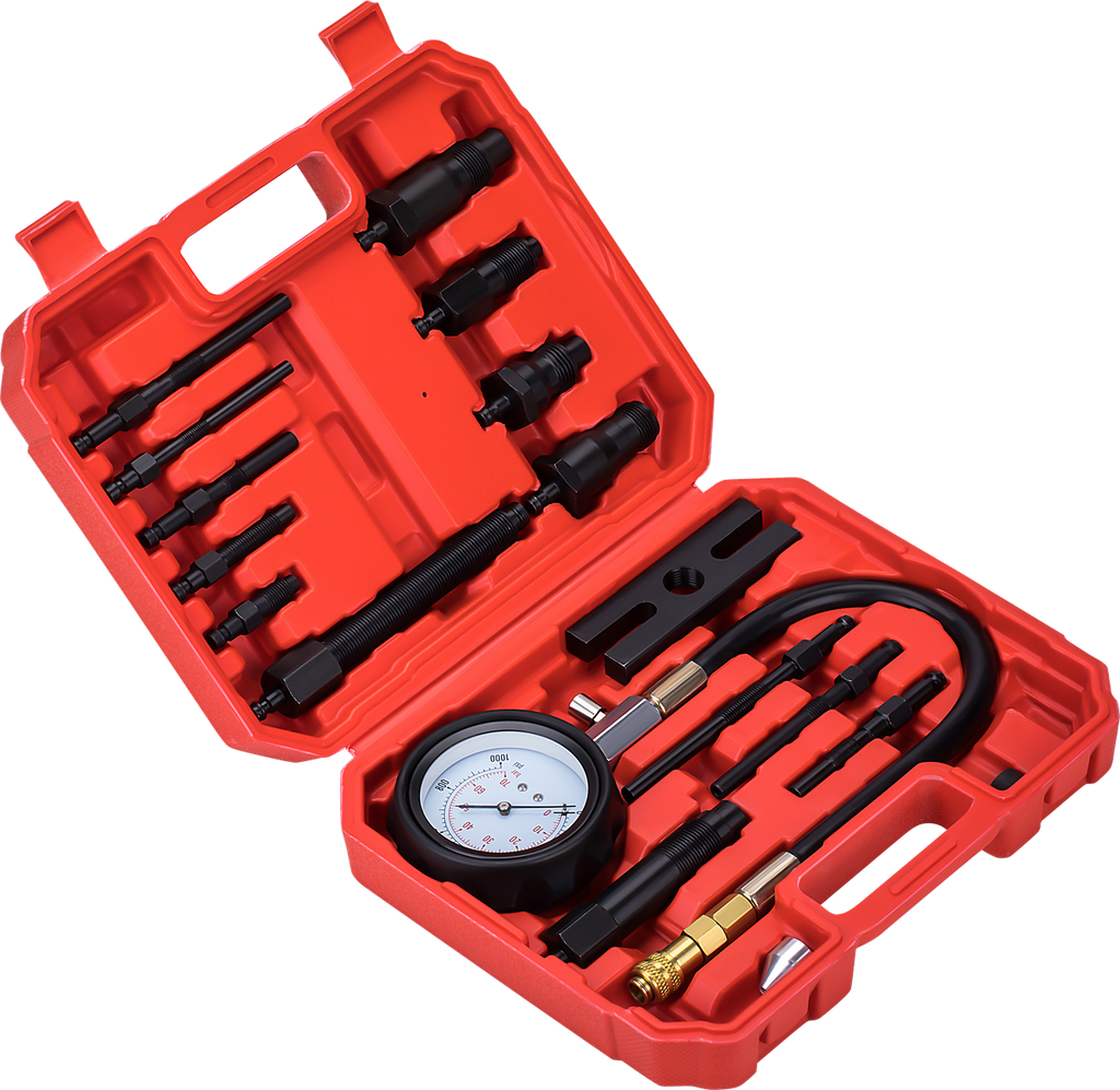 TESTER COMPRESSION PRESSURE METER - COMPRESSION - DIESEL 0-70 BAR MAX FULL KD12516