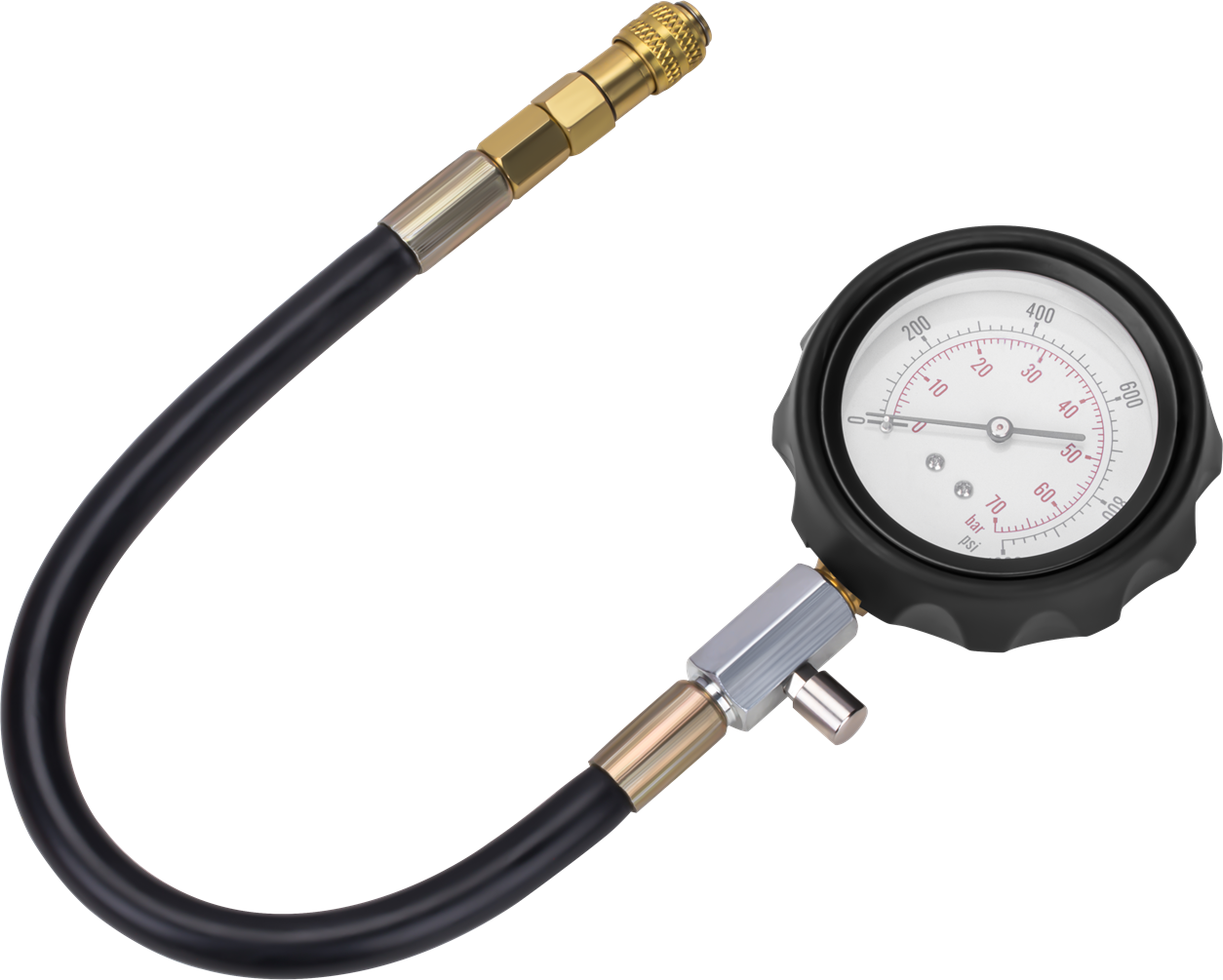 TESTER COMPRESSION PRESSURE METER - COMPRESSION - DIESEL 0-70 BAR MAX FULL KD12516
