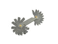 Screw Thread Measuring Tool 0.25–6 mm, 24 leaves