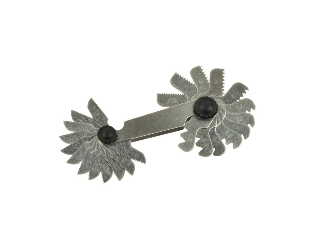 Screw Thread Measuring Tool 0.25–6 mm, 24 leaves